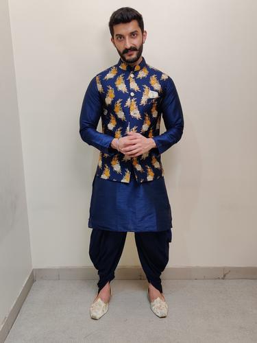three piece kurta pajama set - 17733852 - Standard Image - 0
