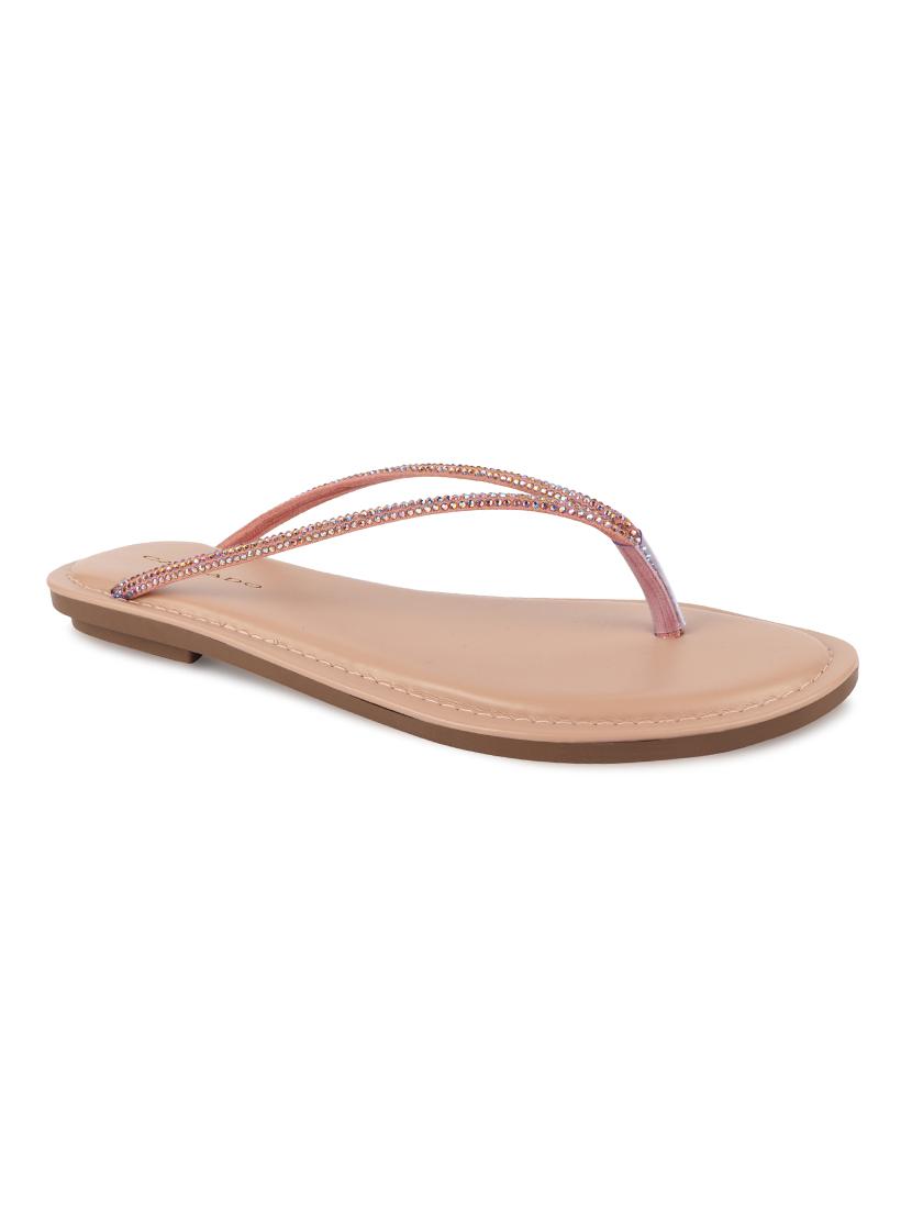 pink flat forms sandals - 17734071 - Zoom Image - 0