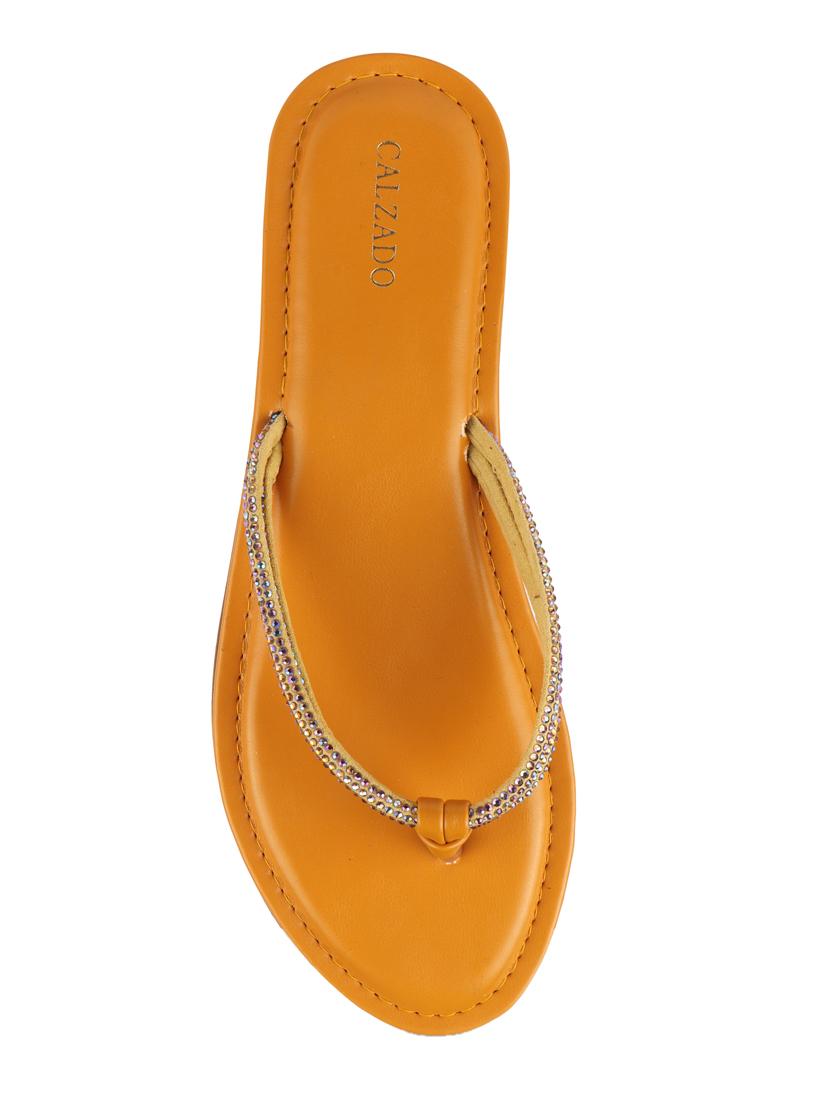 tan flat forms sandals - 17734074 - Standard Image - 3