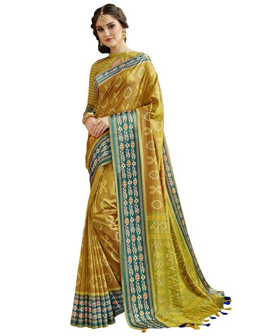 self design printed saree - 17734576 -  Standard Image - 0