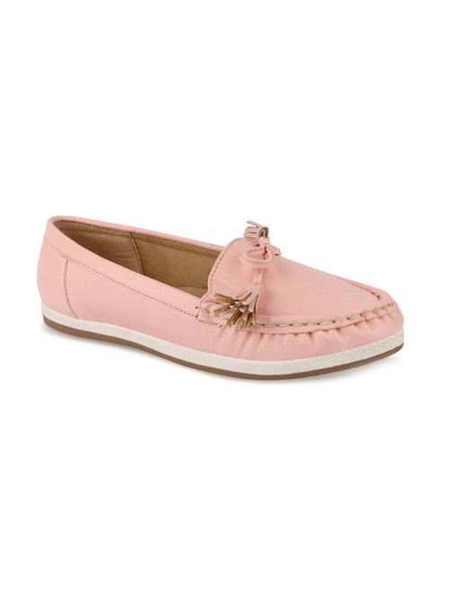 pink slip on loafers - 17735094 - Standard Image - 0