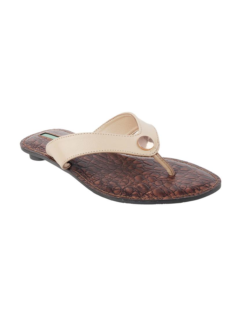 tan synthetic tstrap sandals