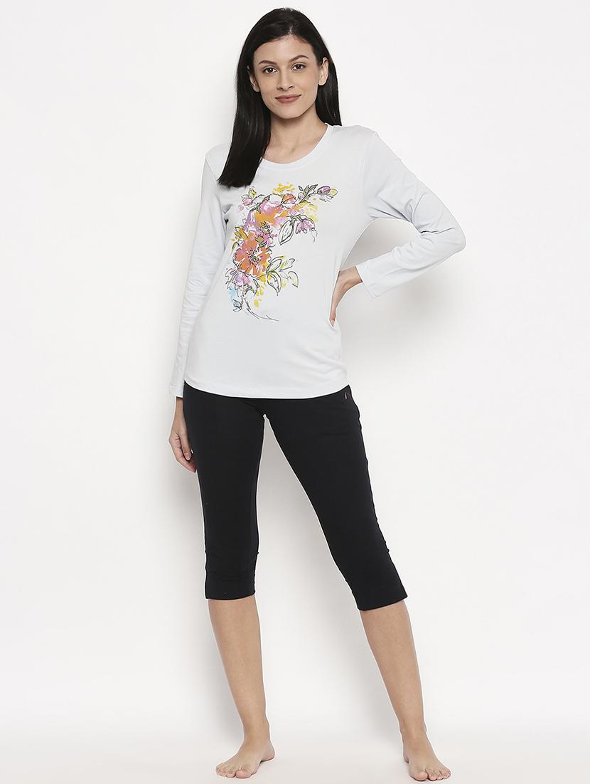 round neck graphic tee - 17738274 - Standard Image - 3