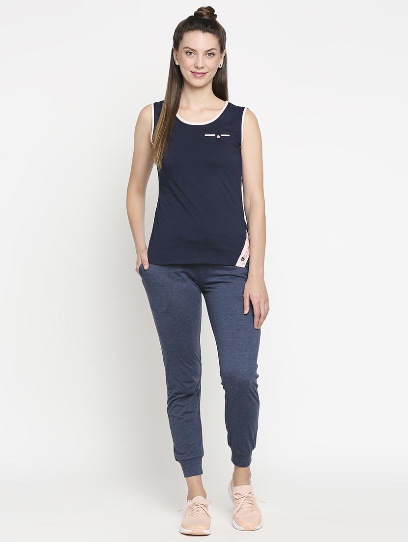 round neck contrast bind tee - 17738277 - Standard Image - 3