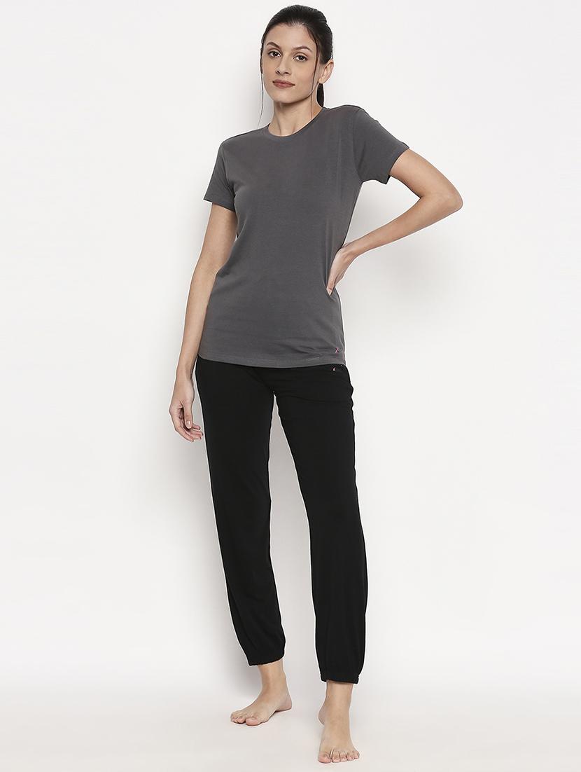 round neck solid tee - 17738288 - Standard Image - 3
