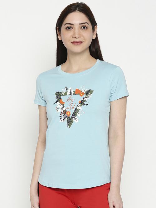 round neck graphic tee - 17738291 - Standard Image - 0