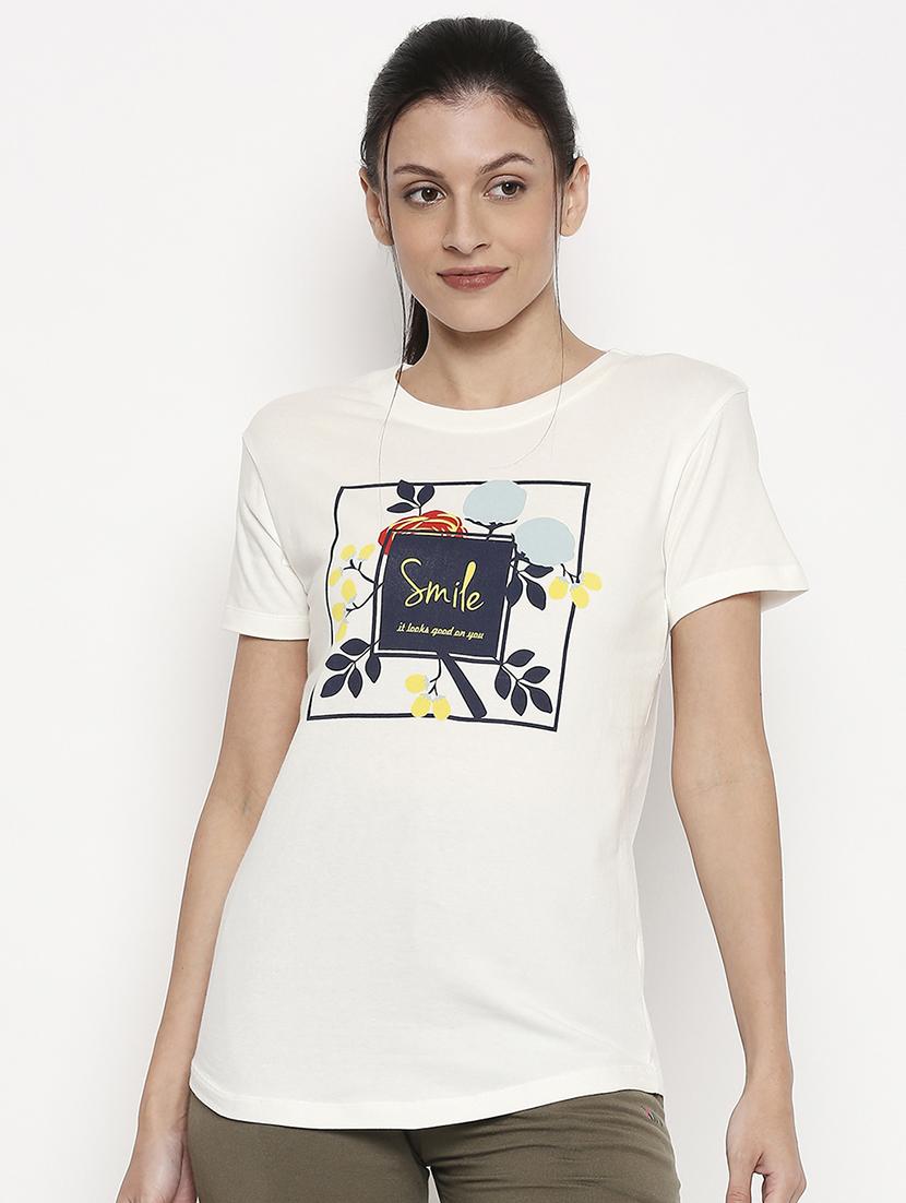 round neck graphic tee - 17738292 - Zoom Image - 0