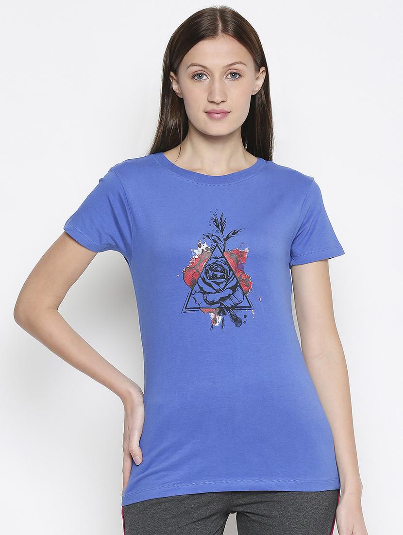 round neck graphic tee - 17738296 - Zoom Image - 0