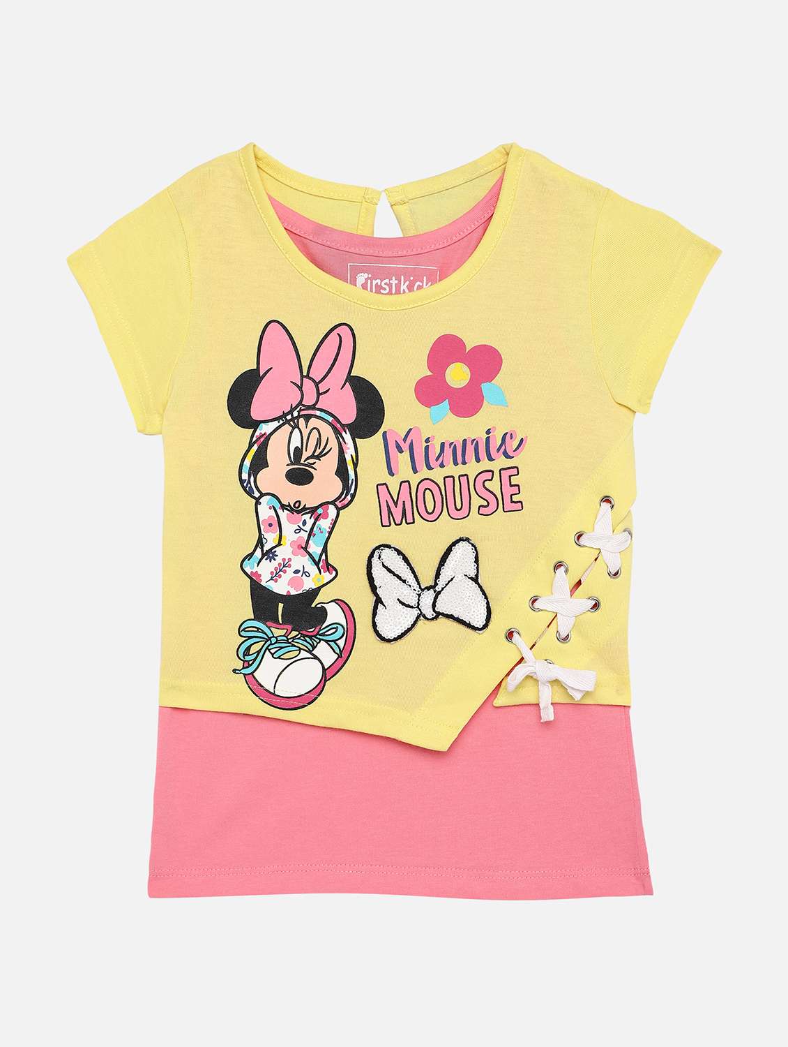 girls round neck top