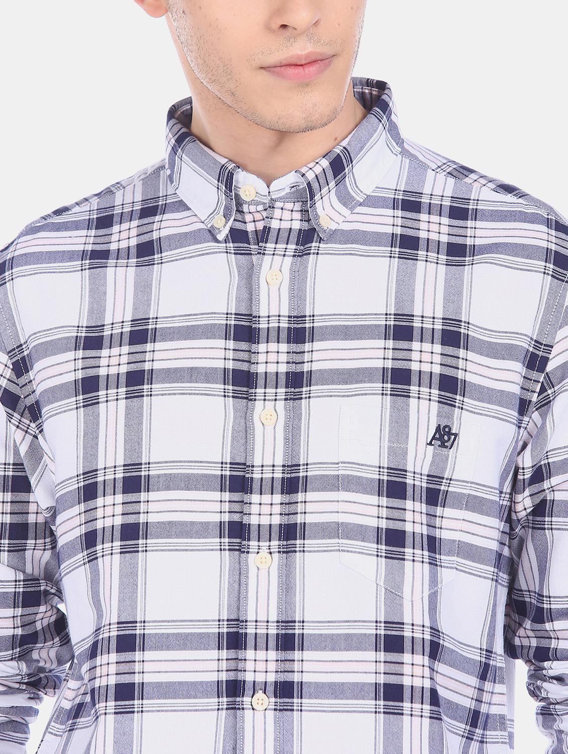 mens checks casual shirt - 17739573 - Standard Image - 5