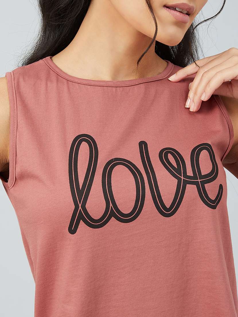 pink cotton regular tshirt - 17739989 -  Standard Image - 5