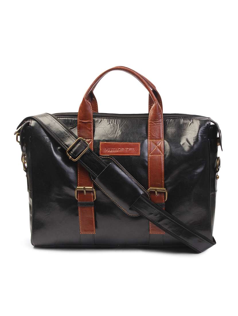 black laptop bag