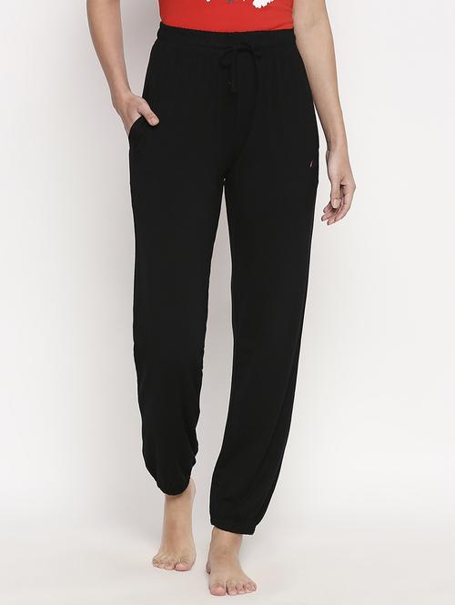 high rise solid pyjama - 17740171 - Standard Image - 0