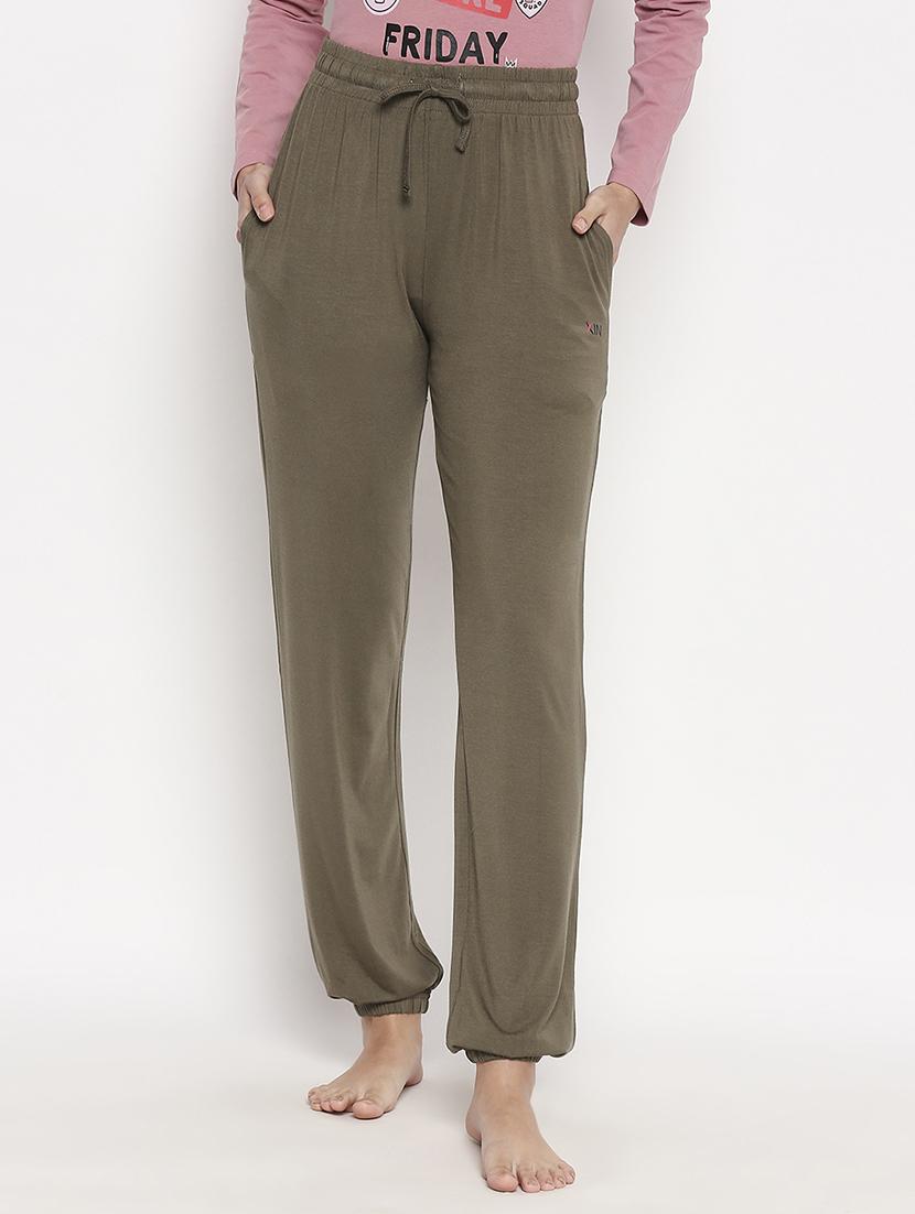 high rise solid pyjama - 17740172 - Zoom Image - 0