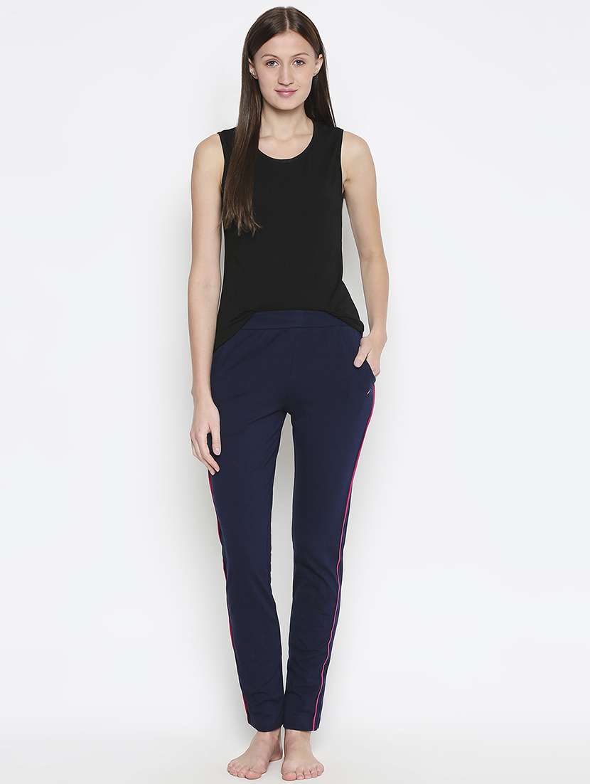 high rise side tape pajamas - 17740181 - Standard Image - 3