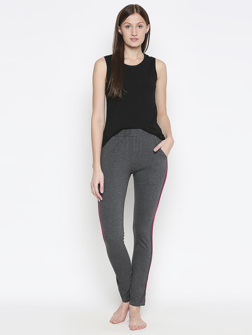 high rise side tape pajamas - 17740183 - Standard Image - 3