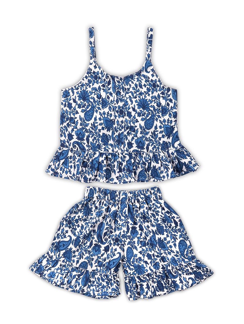 floral top with shorts set  - 17740424 -  Zoom Image - 0