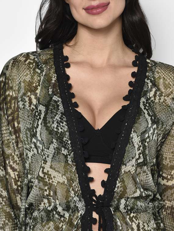 green animal coverup - 17740517 - Standard Image - 3