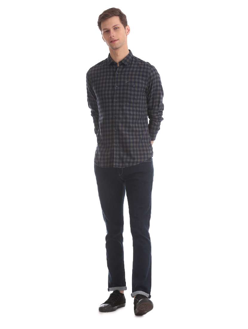 black plain denim jeans - 17742350 - Standard Image - 3