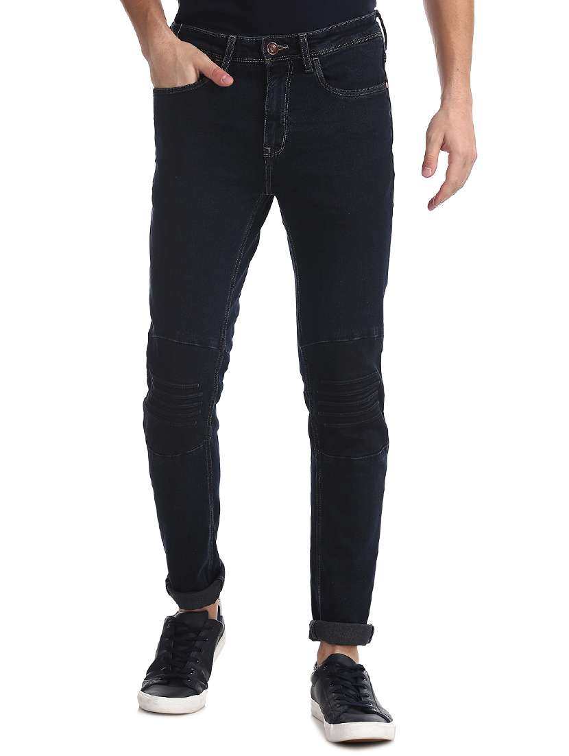 blue plain denim jeans - 17742378 - Zoom Image - 0