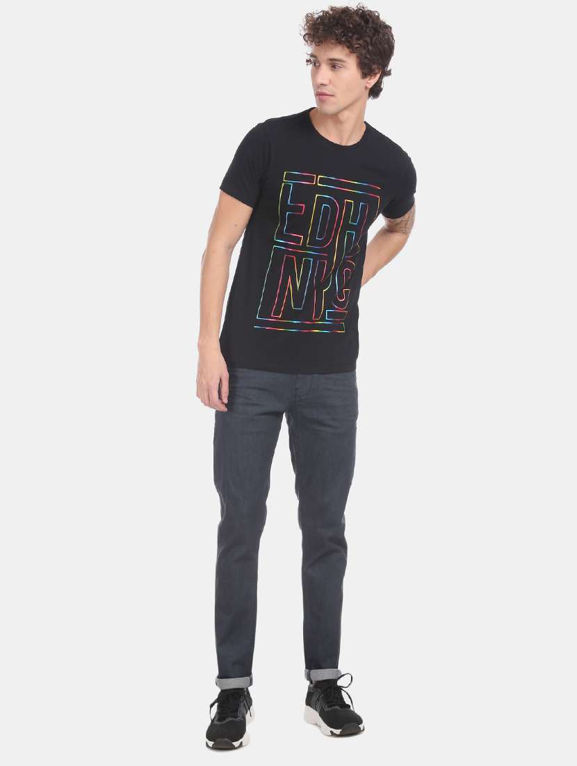 blue plain denim jeans - 17742472 - Standard Image - 3