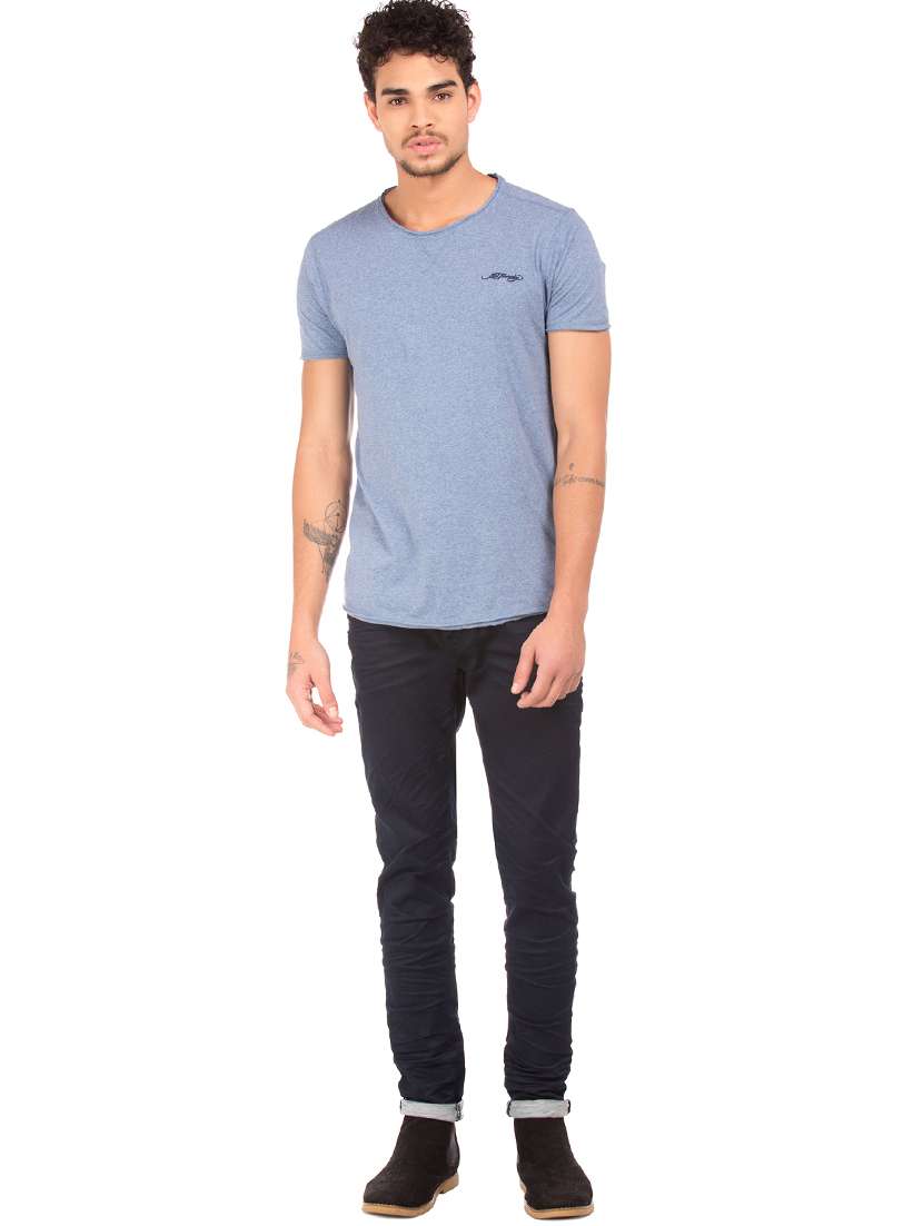 blue plain denim jeans - 17742532 - Standard Image - 3