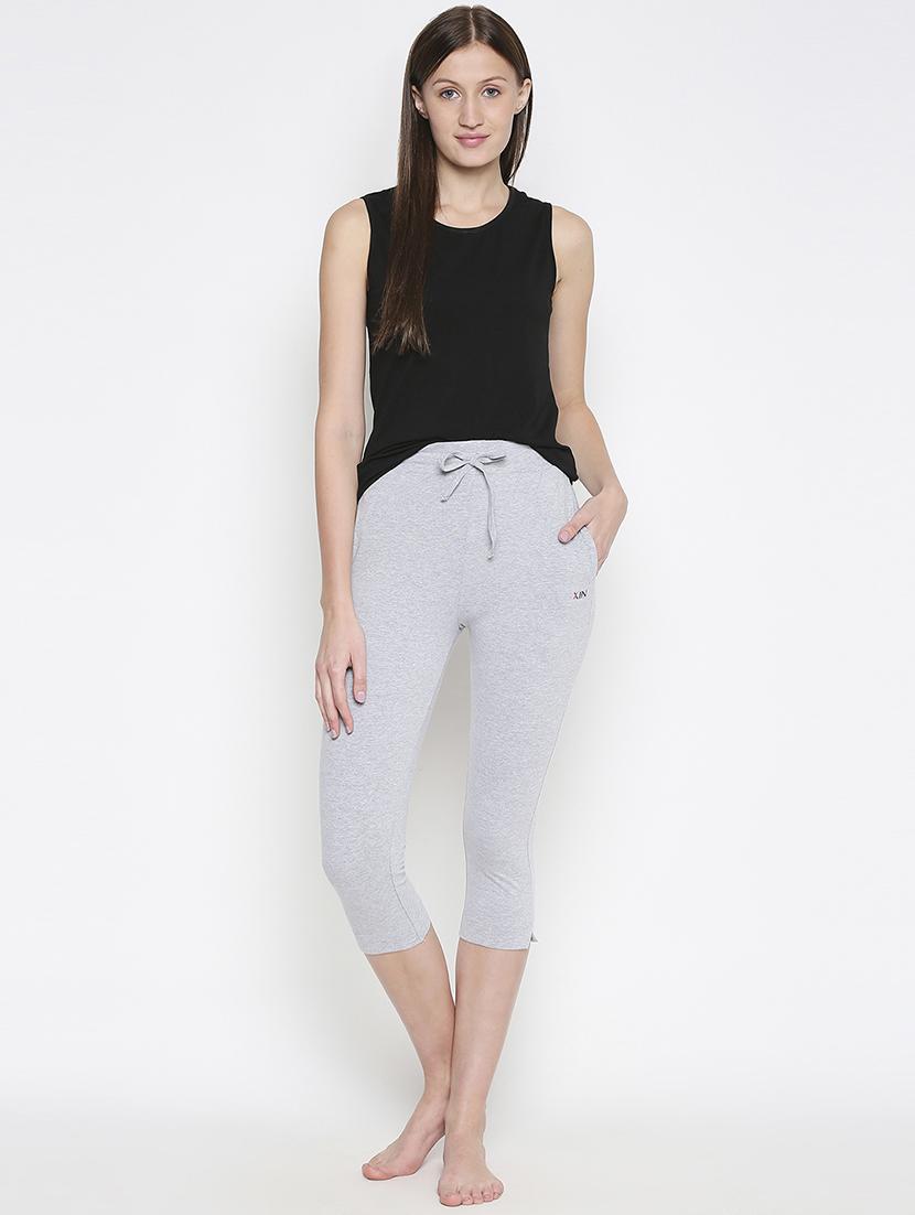 high rise solid capri - 17742675 - Standard Image - 3