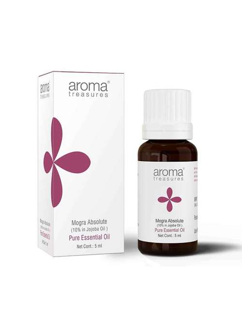 aroma treasures mogra absolute (10% in jojoba oil) essential oil (5ml) - 17742718 -  Standard Image - 0