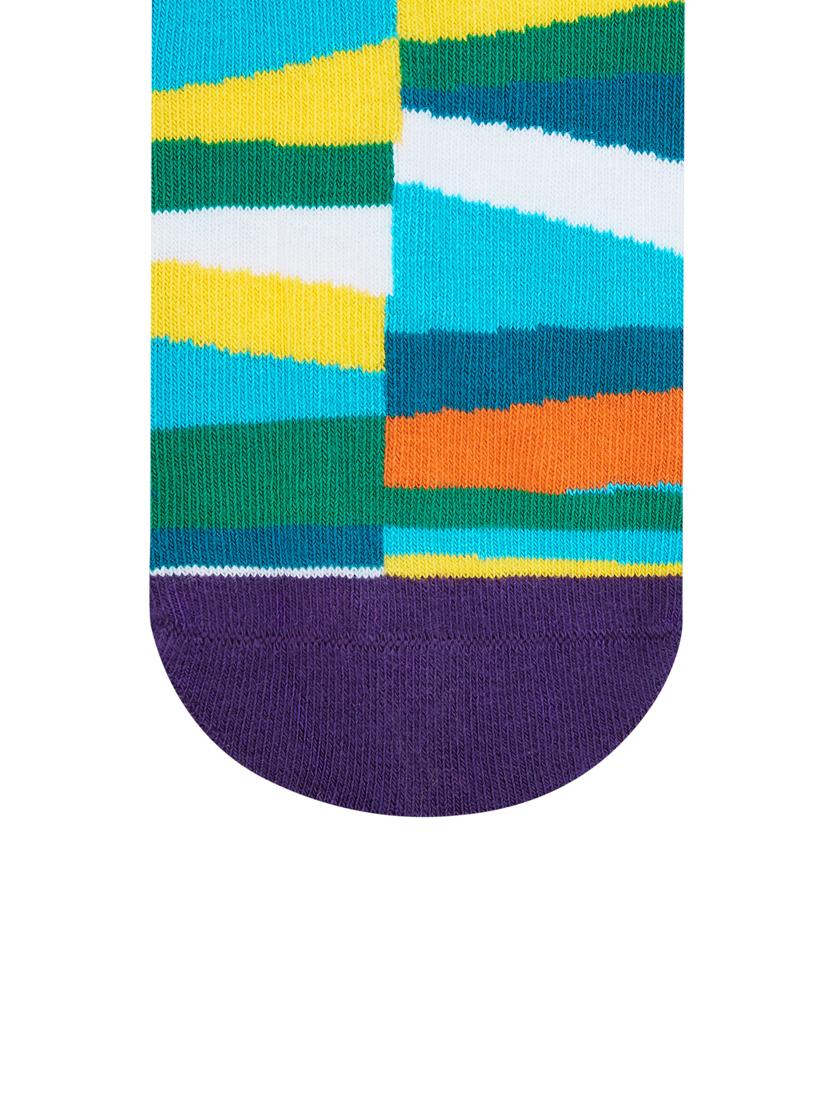 women printed above ankle length sock - 17742852 - Standard Image - 3