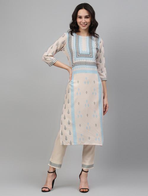 women's straight kurta - 17743941 -  Standard Image - 0