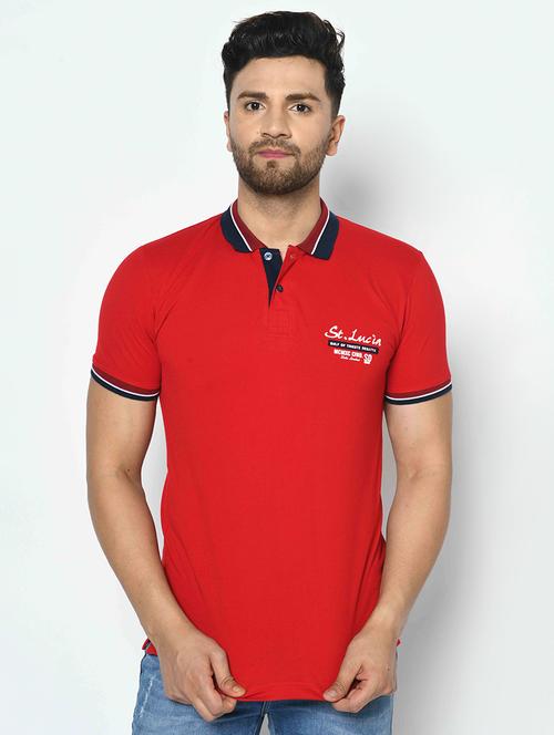 red taped polo t-shirt - 17745652 - Standard Image - 0