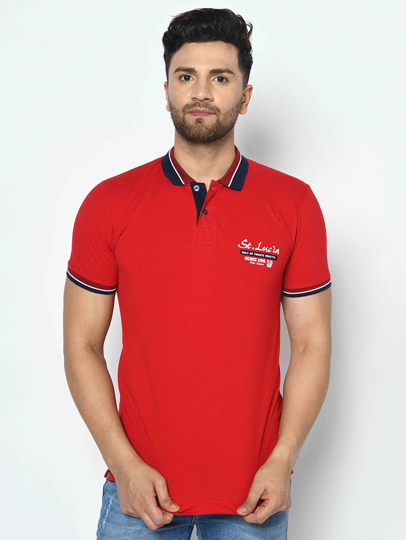 red taped polo t-shirt - 17745652 - Zoom Image - 0