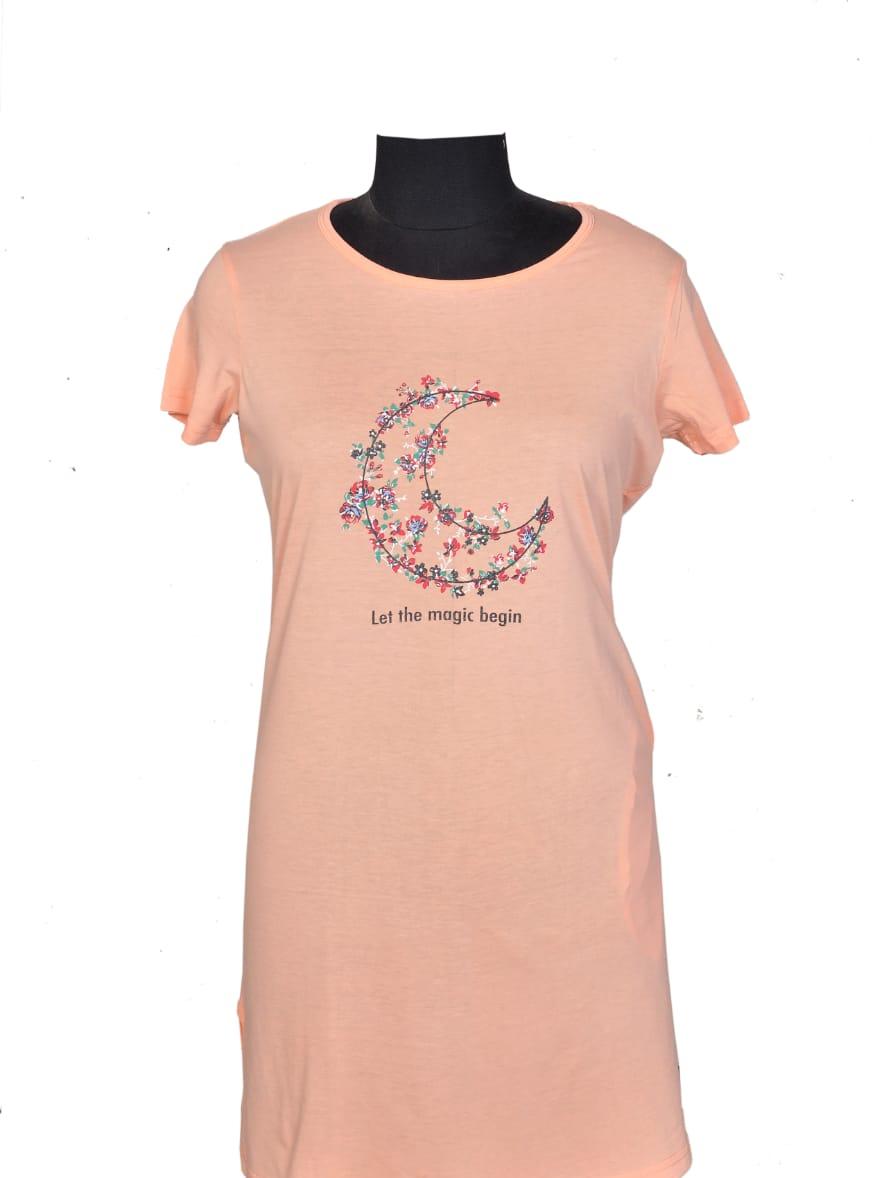 fancy stylish women cotton nightdress - 17748570 - Zoom Image - 0