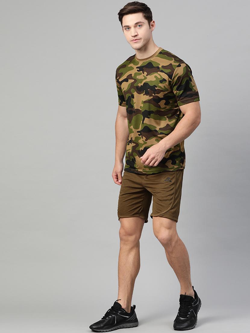 olive green camouflage t-shirt - 17749501 - Standard Image - 3