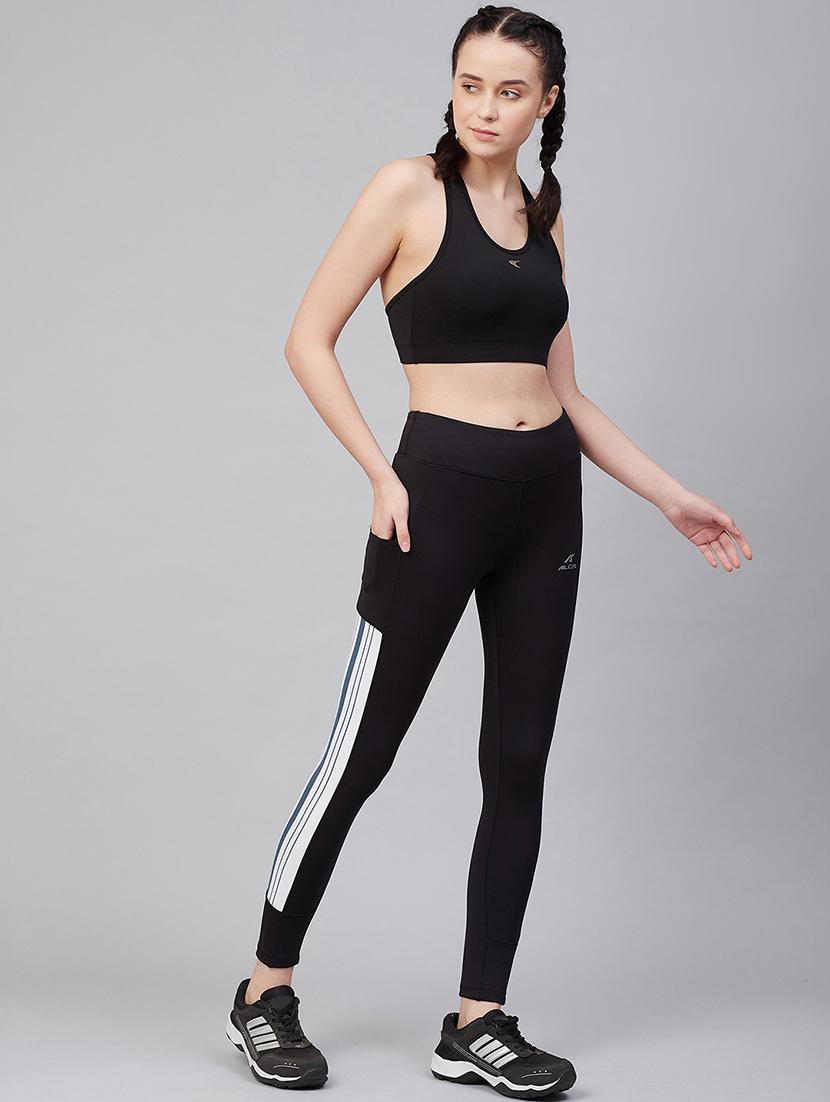 high rise side taped track pant - 17749751 - Standard Image - 3