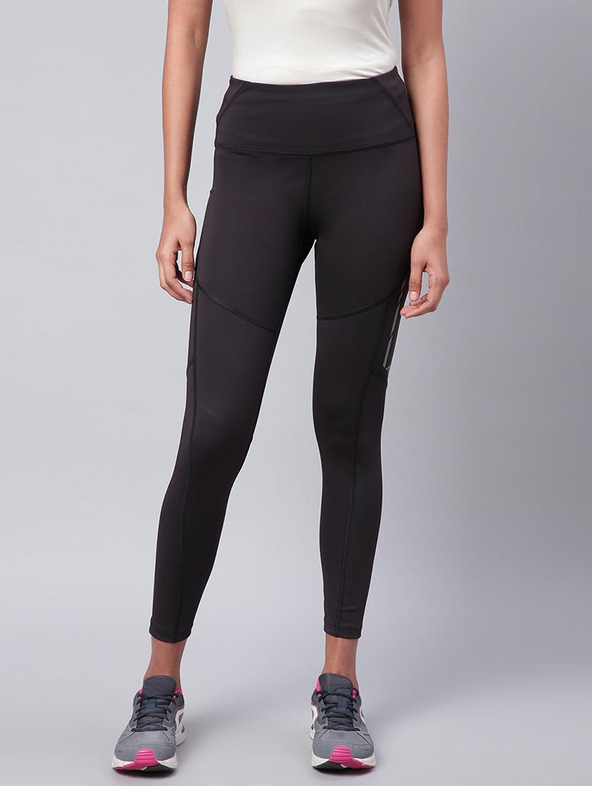 high rise solid track pant - 17749753 - Zoom Image - 0