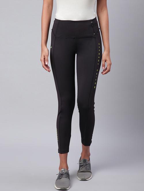 high rise solid track pant - 17749768 -  Standard Image - 0