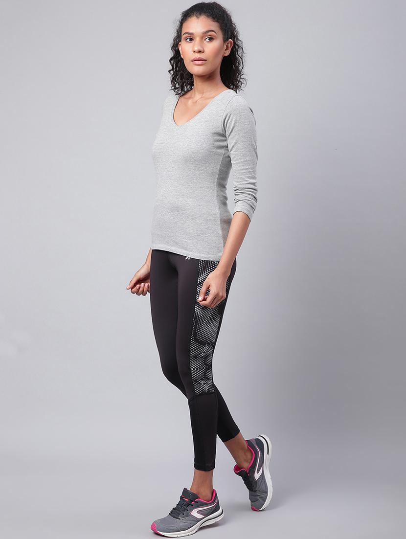 high rise contrast detail track pant - 17749770 - Standard Image - 3