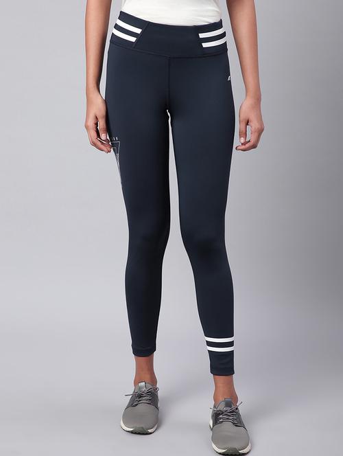 high rise contrast detail track pant - 17749780 - Standard Image - 0