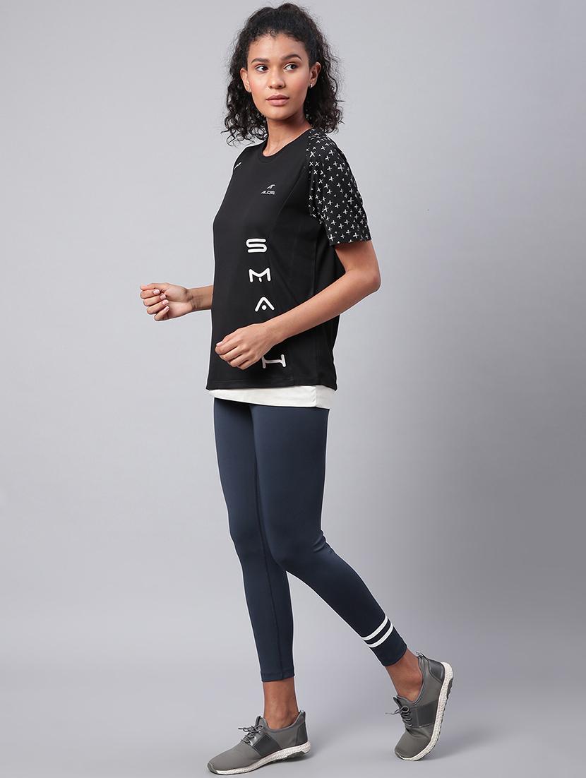 high rise contrast detail track pant - 17749780 - Standard Image - 3