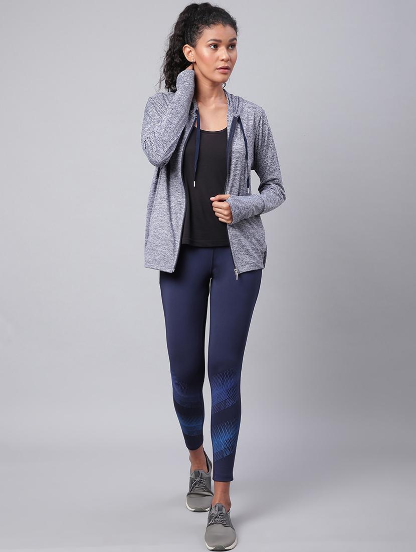 high rise contrast detail track pant - 17749785 - Standard Image - 3