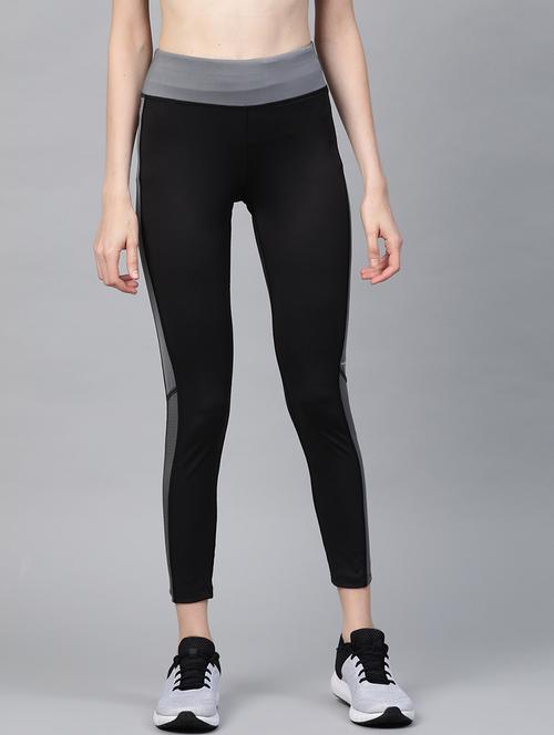 high rise contrast detail track pant - 17749794 - Standard Image - 0