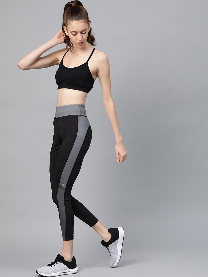 high rise contrast detail track pant - 17749794 - Standard Image - 3