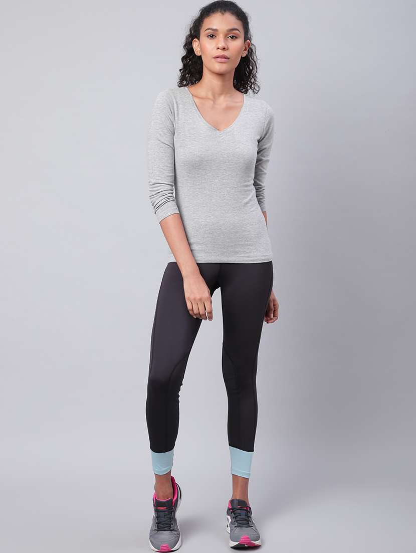 high rise contrast detail track pant - 17749798 -  Standard Image - 3