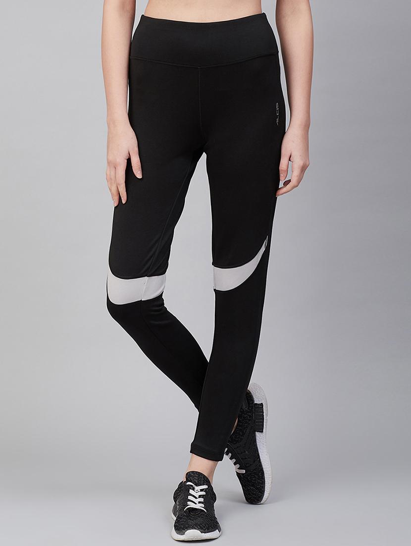 high rise contrast detail track pant - 17749805 -  Zoom Image - 0