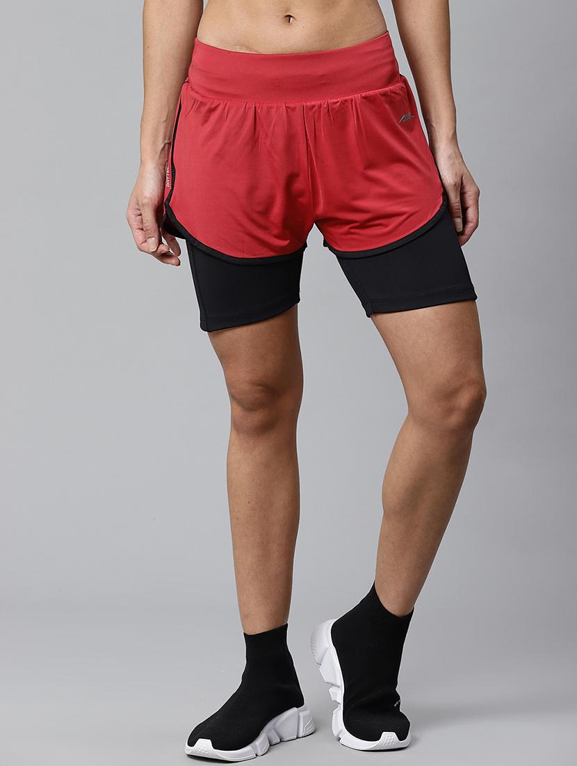 high rise sports shorts - 17749823 -  Zoom Image - 0