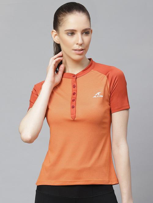 mandarin neck printed tee  - 17749837 -  Standard Image - 0