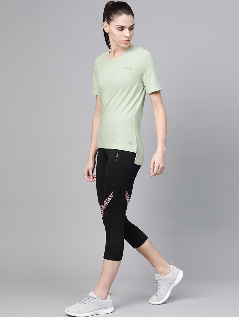 v neck solid tee - 17749852 - Standard Image - 3