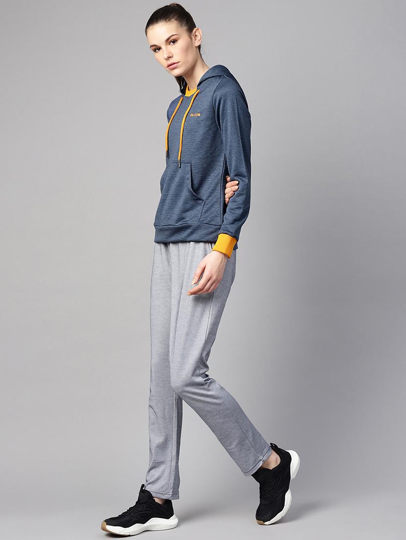 hooded neck solid sweatshirt - 17749860 - Standard Image - 3