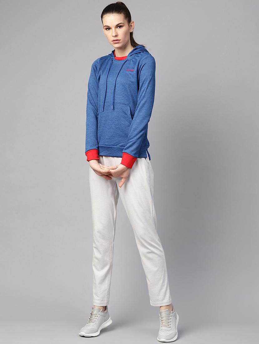 hooded neck solid sweatshirt - 17749861 - Standard Image - 3